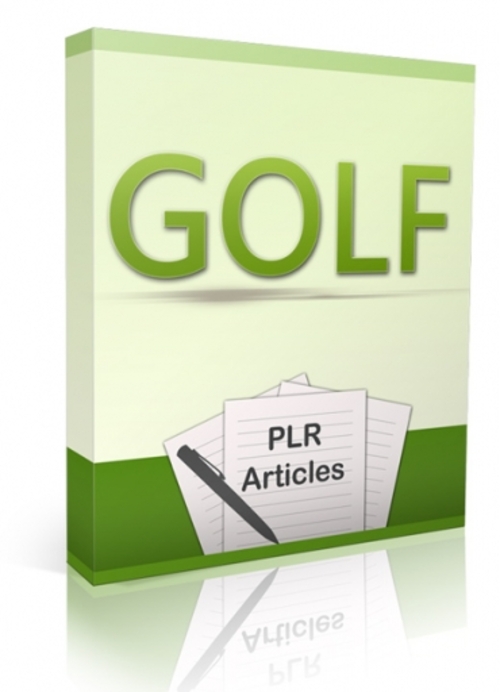 Product picture 10 Golf  PLR Articles